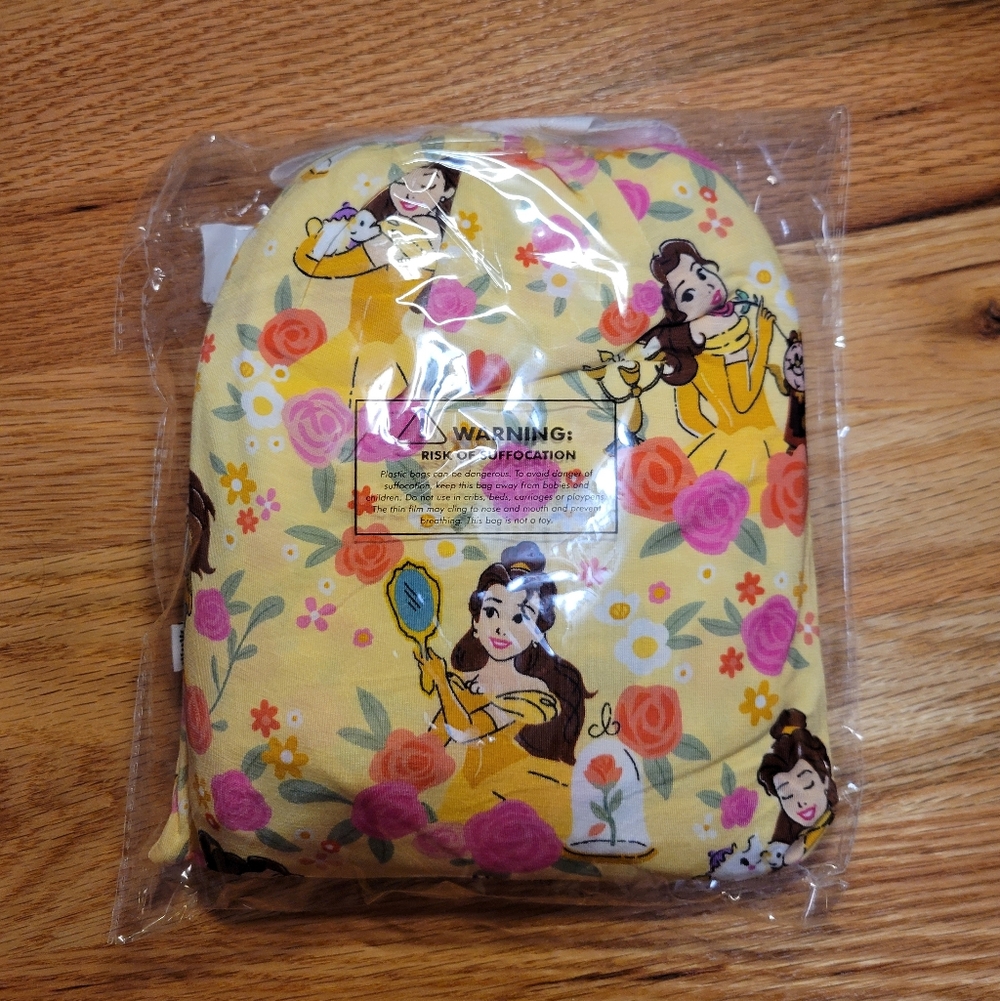 NIB Little Sleepies Disney Princess Belle Fitted Crib Sheet - Standard Crib - Picture 6 of 6